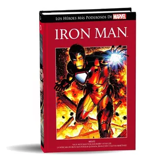 Novela Gráfica Marvel Red - Iron Man