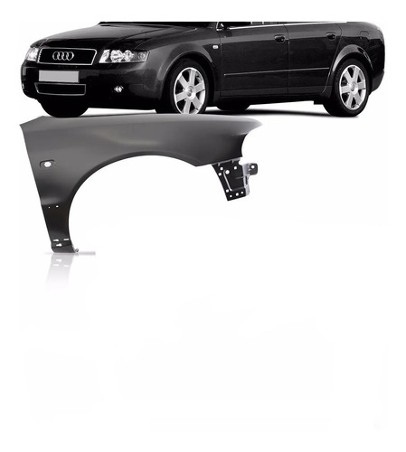 Paralama Dianteiro Audi A4 2000 2001 2002 Lado Direito