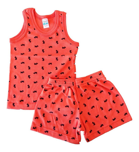 Imagen 3 de 4 de Pack De 3 Juegos Shorts Y Camiseta 100% Algodón 4-6 Años