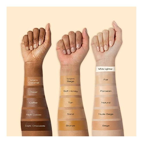 L.a. Girl Pro Coverage Liquid Foundation, Beige, 0.95 Fluid