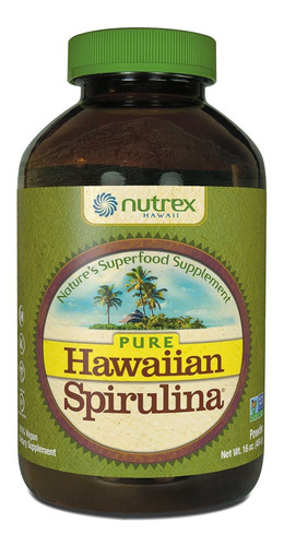 Espirulina Natural Premium De Hawai  Vegano No Transgénico