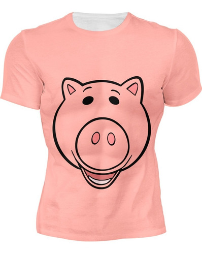 Playera Full Print Cerdito Alcancía Hamm Película Caricatura