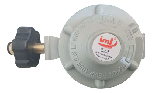 Regulador De Gas L.p. Iml Qc-17m Para Baja Presión