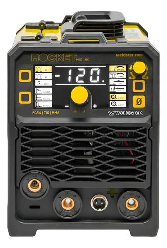 Soldadora Inversora Microalambre 110/220v 160a Rocket Mix160