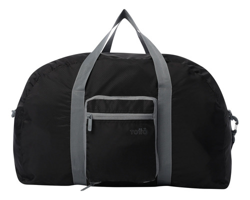 Totto Maleta Deportiva - Bolsa De Viaje | Grande Branel Negro Lisa