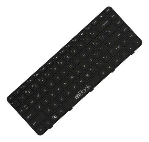 Teclado Hp Pavilion Dm4 2065br Dm4 2070us C/ Moldura Us Cor Conforme Imagens Do Anúncio Idioma