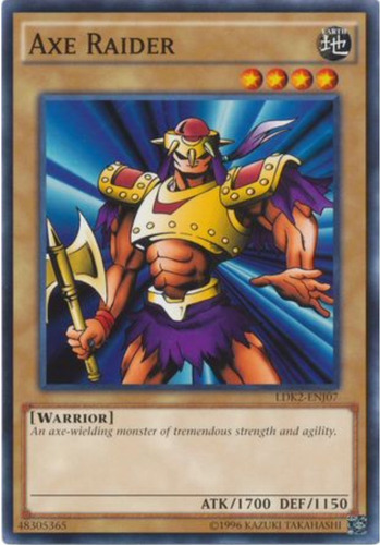 Tarjeta Yugioh! Incursor Del Hacha Ldk2-spj07