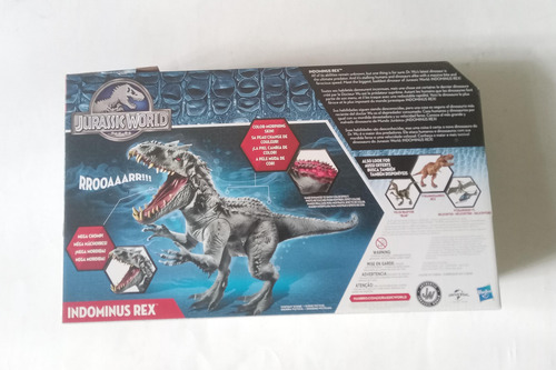 Indominus Rex Lights & Sounds Jurassic World 2015 Hasbro (Usado)