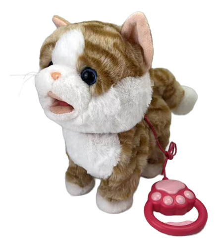 Gato Eléctrico, Encantador Juguete De Peluche, La Estilo C
