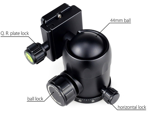 Cabeça Ball Head Ballhead Para Tripe & Monopé Carga 15kg
