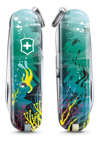Imagen 1 de 4 de Navaja Clas Edición Especial Deep Dive 58mm Buco Victorinox