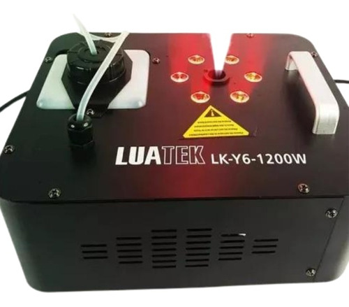 Máquina De Fumaça Luatek 1200w 6 Led Rgb Lky6 Profissional