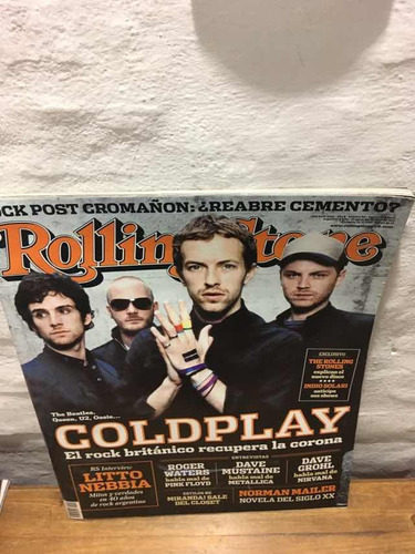Revista Rolling Stone Coldplay Septiembre 2005