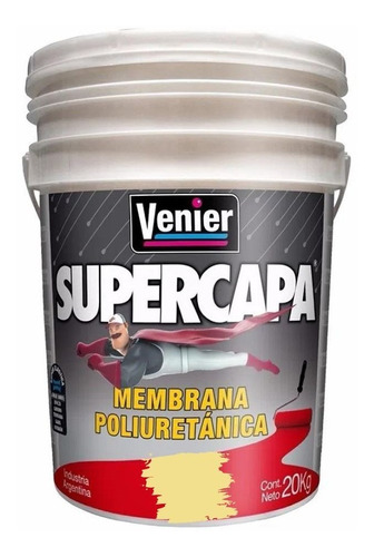 Supercapa Membrana Poliuretanica Dessutol X 10 Kg Venier 