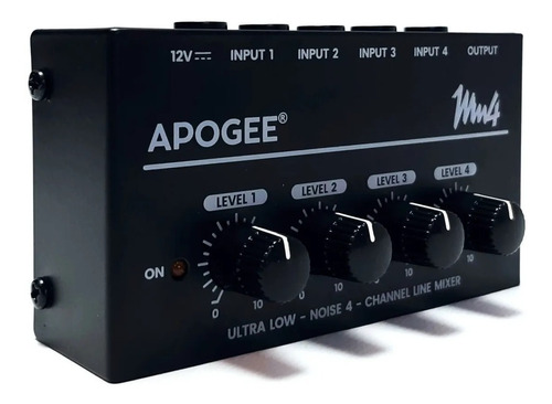 Mixer Apogee Mm4 Mm-4 Mini Mezclador De Linea 4 Canales