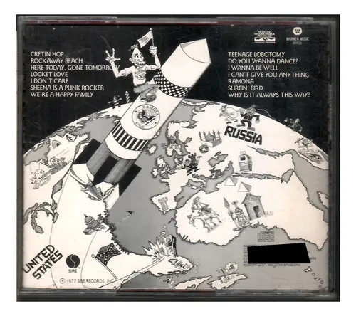 Cd Ramones Rocket To Russia Cretin Hop | Parcelamento sem juros