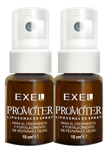 Exel Promoter 2 Unidades Crecimiento Natural Pestañas Cejas