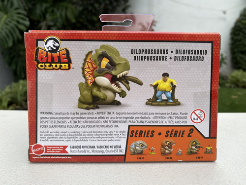Dilophosaurus Bite Club Jurassic World