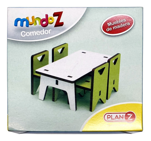 Imagen 5 de 10 de Muebles Casita Muñecas Infantil Cocina Comedor Dormitorio