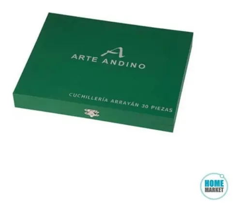 Set De Cuchilleria Caja De 30 Piezas Arte Andino
