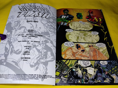 Comic Linterna Verde Flash Los Amigos Mas Veloces Parte 1 Dc