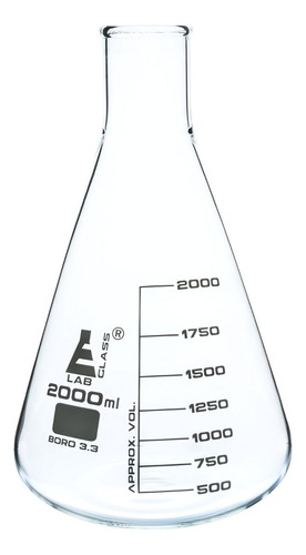 Matraz Erlenmeyer 2lt Eisco