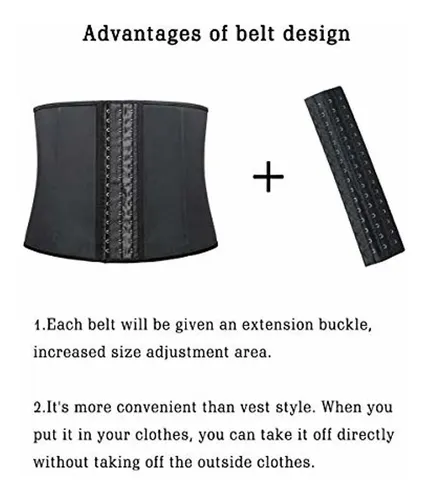 Faja Térmica De Látex Para Hombre - Gainkee