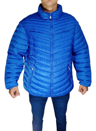 Campera De Hombre Inflada Simil Pluma Liviana Tipo Uniqlo.