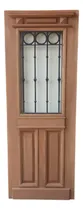 Comprar Puerta En Cedro Estilo Antiguo Con Vidrio 80x200 Extra Porch