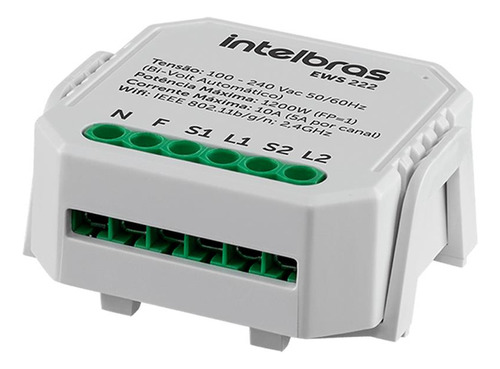 Módulo Interruptor Interno Smart 10a Android/ios Intelbras