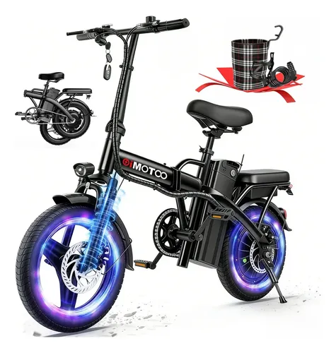 Oimotoo S6 Bicicleta Elétrica Adulto Dobrável, 450w-35km-40km/h-1...