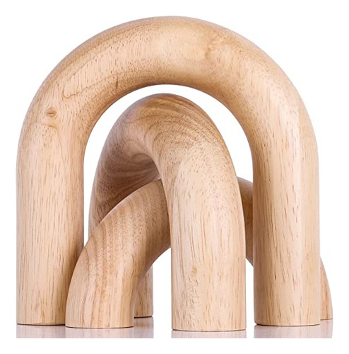 Xmgzq Arco De Madera Objetos Decorativos Artículos De Decora