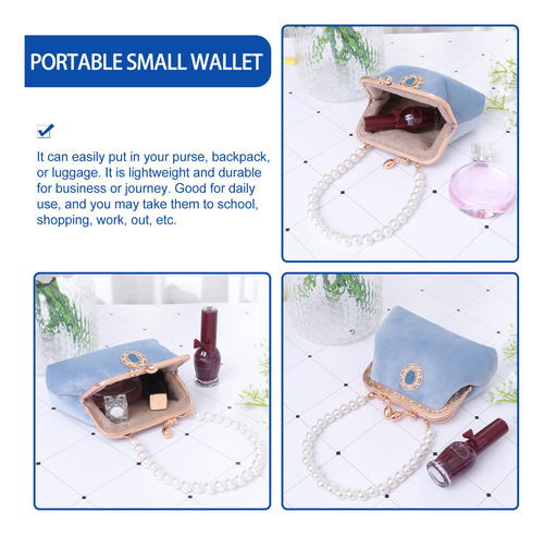 Monedero Pequeño Portátil Con Forma De Monedero De Estilo Vi