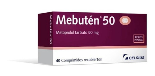 Mebuten 50 Mg 40 Comprimidos