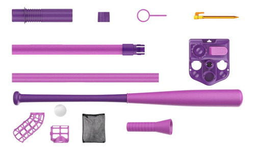 Máquina De Lanzamiento De Béisbol Para Niños, Equipo Rosa