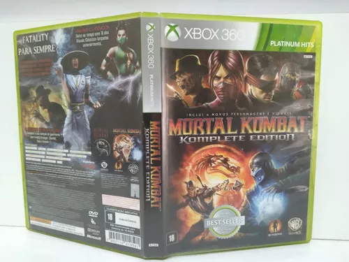 Jogos Mortal Combat Xbox 360 Travado