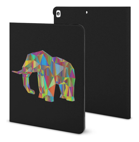 Funda Estampado Elefante Geometrico Para iPad Pro Air