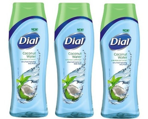 Gel Para Baño Y Ducha - Dial Body Wash Agua De Coco Y Extrac