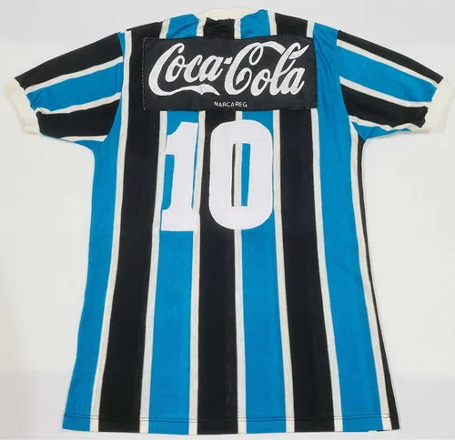 Camisa Jogo Grêmio 1990 Tricolor Penalty 10 Pênalti