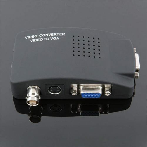 Hentesel Bnc Vga Video Pc Convertidor Adaptador Coaxial Host