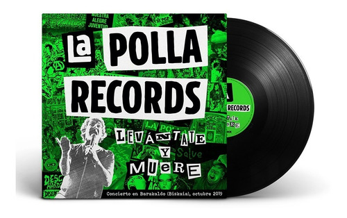 Imagen 1 de 4 de La Polla Records Levantate Y Muere   2lp +dvd  