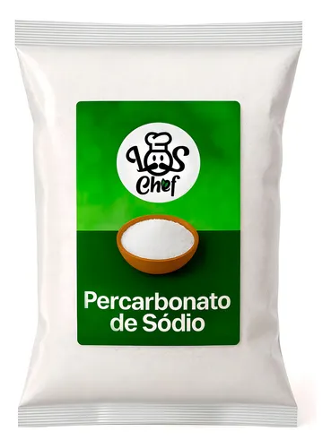 Percarbonato De Sódio 1kg 100% Puro Extra Fino Los Chef Tira Manc...