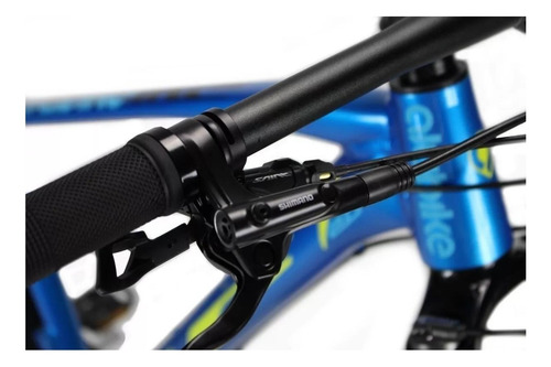 Imagen 5 de 5 de Mountain bike Alubike MTB XTA 2.0 R29 16" 10v frenos de disco hidráulico cambio Shimano Deore M6000 color space blue