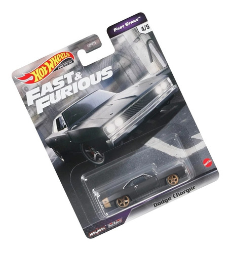 Dodge Charger Hot Wheels Premium Rápido Y Furioso