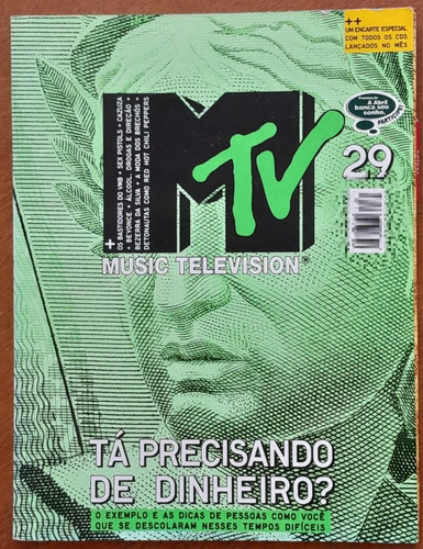 Revista Mtv Nº 29 Setembro/2003 Bezerra Da Silva Vmb Cazuza