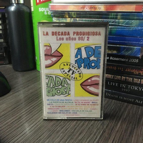 La Década Prodigiosa - Los Años 80/2 (1989) Cassette 