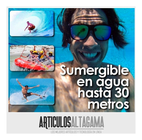 Camara De Video Deportiva Resistente Al Agua Para Casco Moto