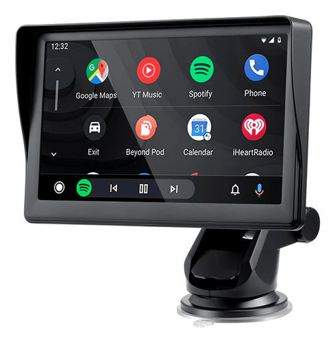 Pantalla 7  Car Play Multimedia Con Android Auto Y Apple 