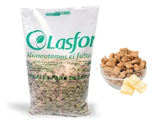 Almohaditas Cereal Lasfor Rellenas Chocolate Blanco 2,5kg Dw