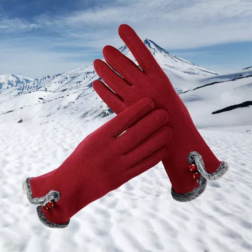 Guantes calientes mujer | Guantes de conducción con pantalla táctil para  mujer | Guantes de invierno con forro polar